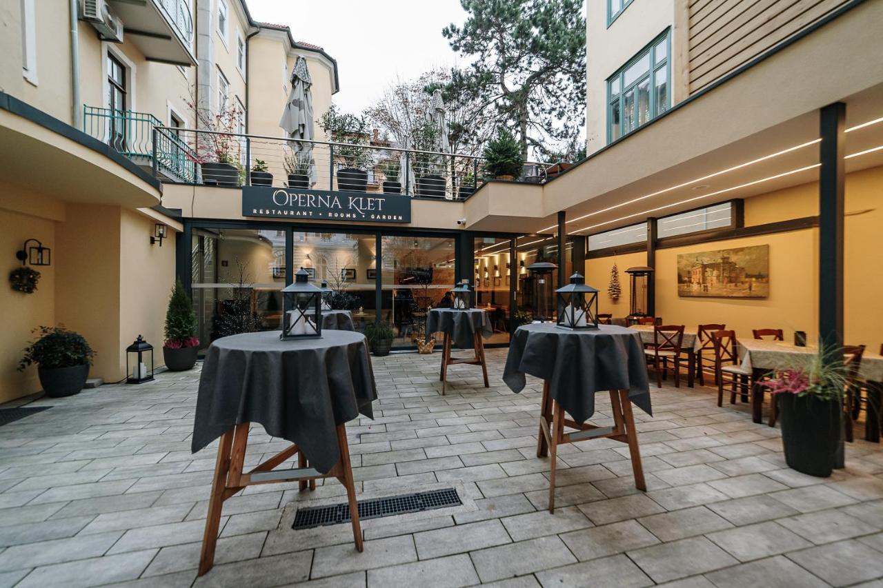 Hotel Operna Klet Laibach Exterior foto
