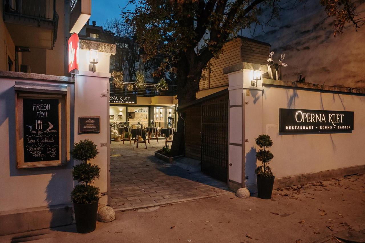 Hotel Operna Klet Laibach Exterior foto
