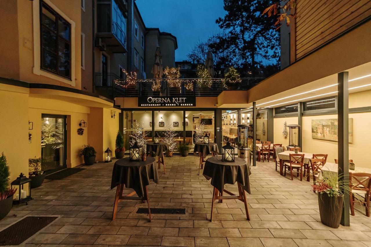 Hotel Operna Klet Laibach Exterior foto