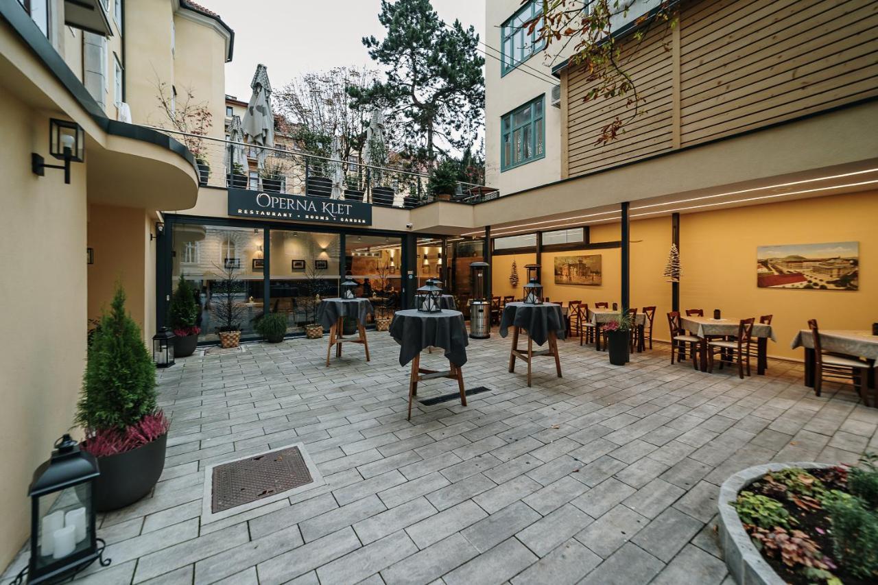 Hotel Operna Klet Laibach Exterior foto
